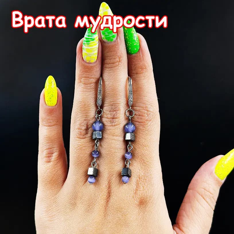 Серьги «Врата мудрости»