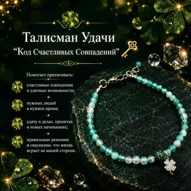 Талисман Удачи "Код Счастливых Совпадений"